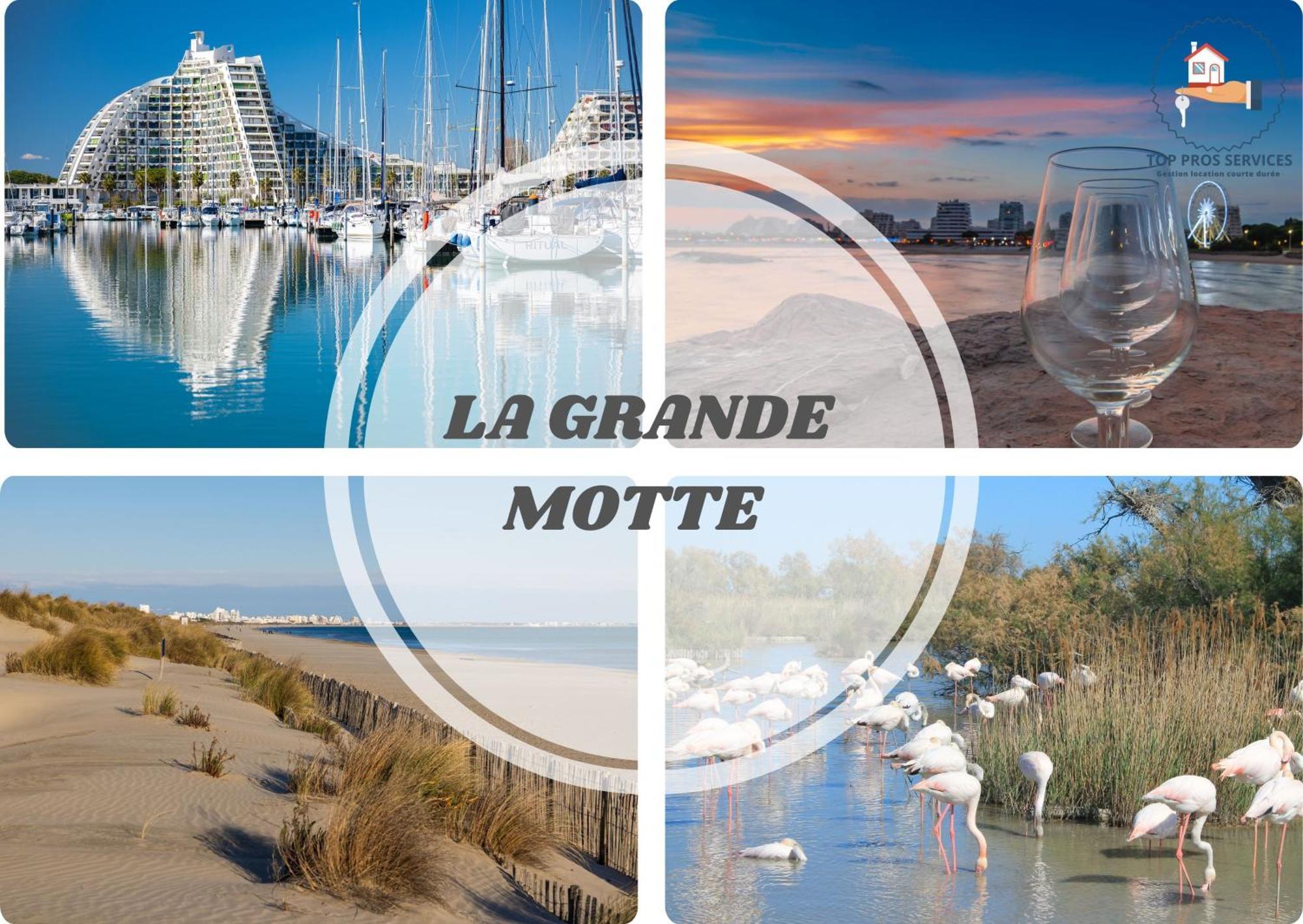 Les Marines Port 2 Min Plage Camargue- Top Pros Services Conciergerie La Grande Motte Моґійо Екстер'єр фото